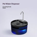 Self-Circulating Filtered Pet Water Fountain — Silent & Continuous Flow