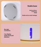 Smart Filtered Pet Water Fountain — Quiet Induction Charging Dispenser