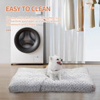 Washable Plush Dog Bed Mat — Anti-Slip Sleeping Pad for All Sizes