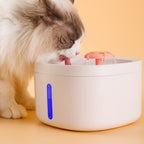 Smart Filtered Pet Water Fountain — Quiet Induction Charging Dispenser