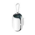 Dog Poop Bag Dispenser With Leash Clip — Capsule Style, Biodegradable Bags