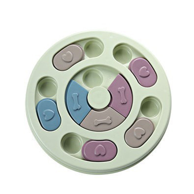 Interactive Dog Puzzle Toy — IQ Training Treat Dispenser Ball