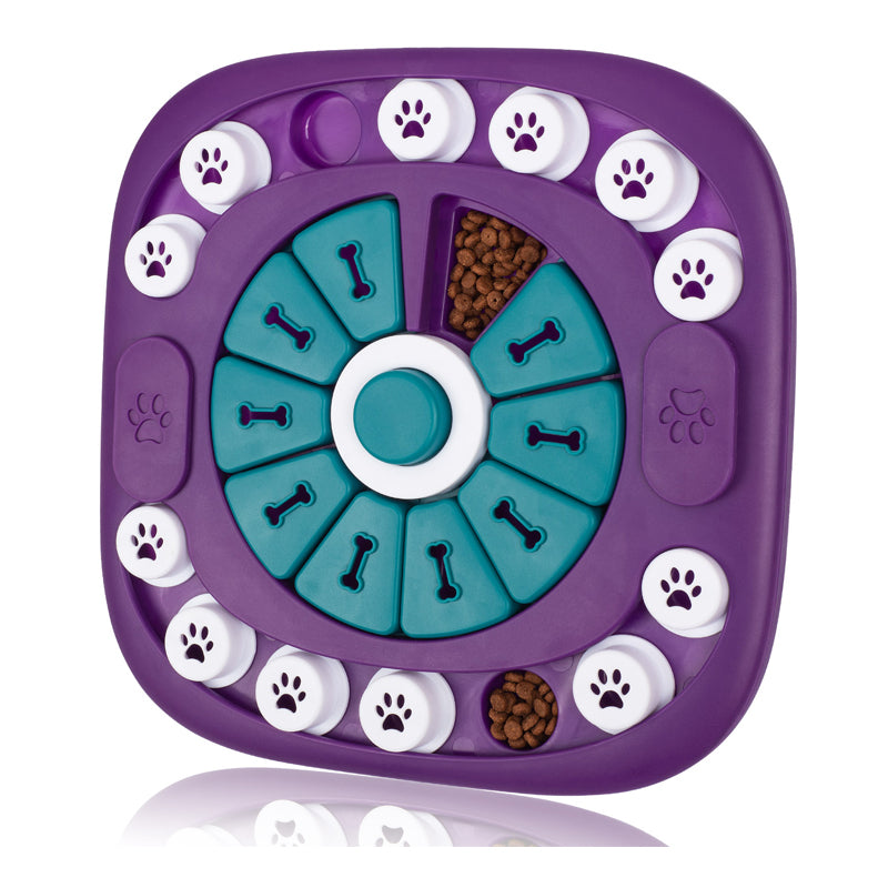 Dog Enrichment Puzzle Toy — Interactive Treat Dispenser for All Breeds