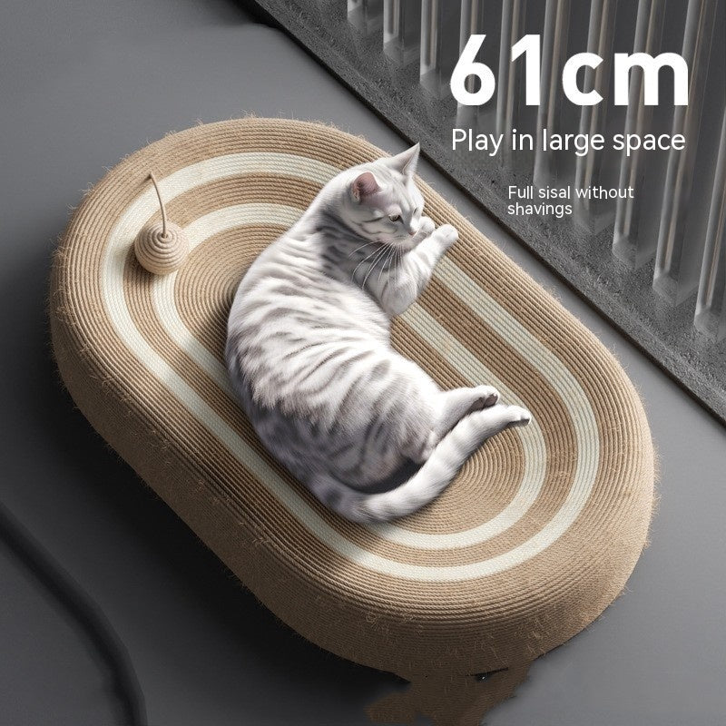 Sisal Cat Scratch Basin — Durable Bowl-Style Scratching Pad