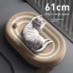 Sisal Cat Scratch Basin — Durable Bowl-Style Scratching Pad