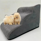 Dog Sofa Bed with Ladder — Step-Up Couch Style Bed for Small & Medium Dogs