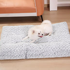 Washable Plush Dog Bed Mat — Anti-Slip Sleeping Pad for All Sizes