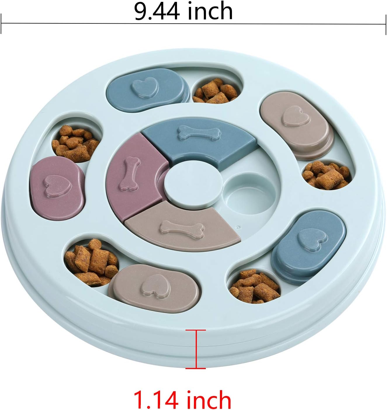 Interactive Dog Puzzle Toy — IQ Training Treat Dispenser Ball