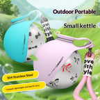 Portable Dog Water Bottle & Travel Bowl — Stainless Steel On-the-Go Dispenser