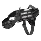 Tactical No-Pull Dog Harness — Adjustable Reflective Vest with Handle