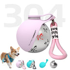 Portable Dog Water Bottle & Travel Bowl — Stainless Steel On-the-Go Dispenser
